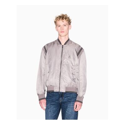 Giorgio Armani A X Armani Exchange für Herren. XM002017AF19828U6107 Treibholzjacke grau (M), Lässig, Polyamid Giorgio Armani A X Armani Exchange für Herren. XM002017AF19828U6107 Treibholzjacke grau (M), Lässig, Polyamid