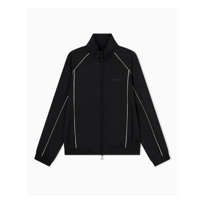 Giorgio Armani A X Armani Exchange für Herren. XM002244AF22646UC001 Leichte Jacke aus technischem Nylon mit mattschwarzem Finish (L), Lässig, Polyamid Giorgio Armani A X Armani Exchange für Herren. XM002244AF22646UC001 Leichte Jacke aus technischem Nylon mit mattschwarzem Finish (L), Lässig, Polyamid