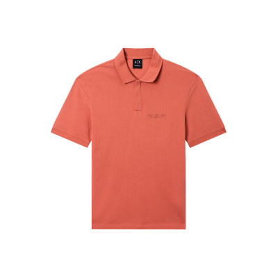 Giorgio Armani A X Armani Exchange für Herren. XM001286AF10366U3040 Reguläres Poloshirt rostorange (L), Lässig, Baumwolle, Klassisch, Kurzarm Giorgio Armani A X Armani Exchange für Herren. XM001286AF10366U3040 Reguläres Poloshirt rostorange (L), Lässig, Baumwolle, Klassisch, Kurzarm