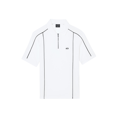 Giorgio Armani A X Armani Exchange für Herren. XM002375AF10366U0009 Polo Elegant weiß (XS), Lässig, Baumwolle, Kurzarm Giorgio Armani A X Armani Exchange für Herren. XM002375AF10366U0009 Polo Elegant weiß (XS), Lässig, Baumwolle, Kurzarm