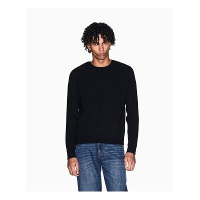 Giorgio Armani A X Armani Exchange für Herren. XM002825AF10348UC001 Elegant Premium Pullover schwarz (XXL), Wolle, Klassisch, Langarm Giorgio Armani A X Armani Exchange für Herren. XM002825AF10348UC001 Elegant Premium Pullover schwarz (XXL), Wolle, Klassisch, Langarm