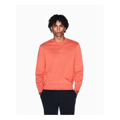 Giorgio Armani A X Armani Exchange für Herren. XM001284AF20934U3040 Sweatshirt Sweatshirt orange (S), Lässig, Baumwolle, Langarm Giorgio Armani A X Armani Exchange für Herren. XM001284AF20934U3040 Sweatshirt Sweatshirt orange (S), Lässig, Baumwolle, Langarm