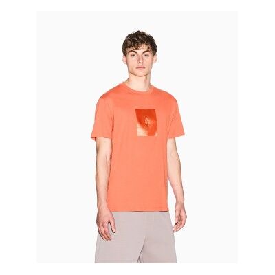 Giorgio Armani A X Armani Exchange für Herren. XM002213AF10356U3040 Regelmäßiges T-Shirt orange (XL), Lässig, Rosa, Baumwolle, Kurzarm Giorgio Armani A X Armani Exchange für Herren. XM002213AF10356U3040 Regelmäßiges T-Shirt orange (XL), Lässig, Rosa, Baumwolle, Kurzarm
