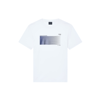 Giorgio Armani A X Armani Exchange für Herren. XM002520AF10334U0009 T-shirt Regular Fit Weiß (S), Lässig, Baumwolle, Kurzarm Giorgio Armani A X Armani Exchange für Herren. XM002520AF10334U0009 T-shirt Regular Fit Weiß (S), Lässig, Baumwolle, Kurzarm