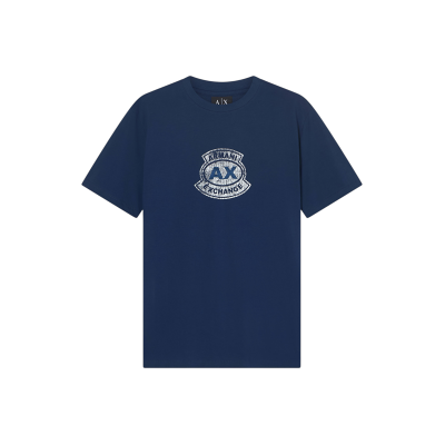 Giorgio Armani A X Armani Exchange für Herren. XM002776AF10356UB096 Logo-T-Shirt blau (XS), Weiß, Lässig, Baumwolle, Kurzarm Giorgio Armani A X Armani Exchange für Herren. XM002776AF10356UB096 Logo-T-Shirt blau (XS), Weiß, Lässig, Baumwolle, Kurzarm