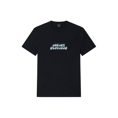 Giorgio Armani A X Armani Exchange für Herren. XM002779AF10358UB101 Logo-T-Shirt blau (M), Lässig, Baumwolle, Kurzarm Giorgio Armani A X Armani Exchange für Herren. XM002779AF10358UB101 Logo-T-Shirt blau (M), Lässig, Baumwolle, Kurzarm