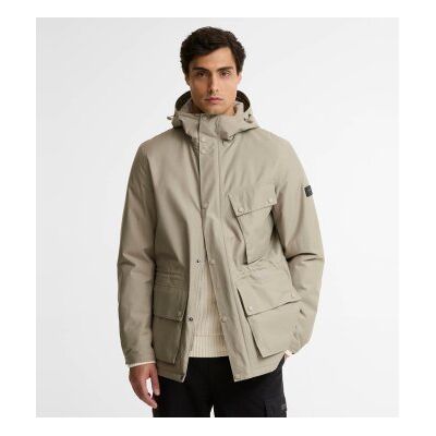 Barbour für Herren. MWB1147 Beige wasserdichte Jacke Endley (L), Lässig, Baumwolle Barbour für Herren. MWB1147 Beige wasserdichte Jacke Endley (L), Lässig, Baumwolle