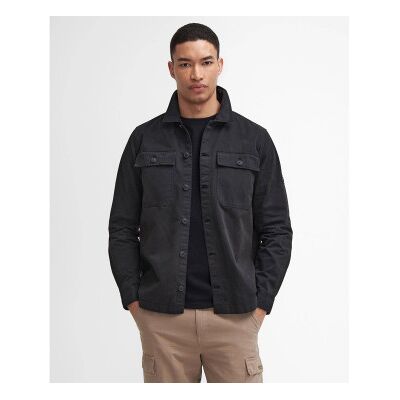 Barbour international für Herren. MOS0390 Arlo Hemd schwarz (M), Lässig, Baumwolle, Langarm Barbour international für Herren. MOS0390 Arlo Hemd schwarz (M), Lässig, Baumwolle, Langarm