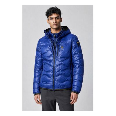 Blauer für Herren. 26SBLUC03177 Mantel Wave blau (L), Lässig, Polyester Blauer für Herren. 26SBLUC03177 Mantel Wave blau (L), Lässig, Polyester