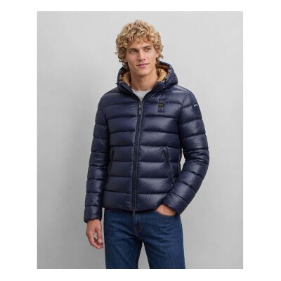 Blauer für Herren. 26WBLUC02054 Wattierte Eco Adams Jacke marineblau (XL), Lässig, Polyamid Blauer für Herren. 26WBLUC02054 Wattierte Eco Adams Jacke marineblau (XL), Lässig, Polyamid