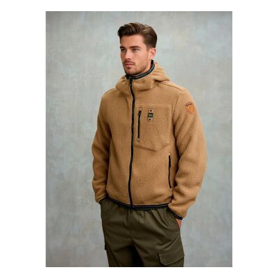 Blauer für Herren. 25WBLUC04349 Fleecejacke Alleghany braun (M), Lässig, Polyester Blauer für Herren. 25WBLUC04349 Fleecejacke Alleghany braun (M), Lässig, Polyester