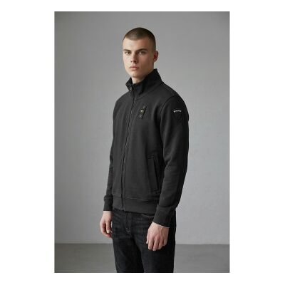 Blauer für Herren. 26SBLUF01239 Sweatshirt City Neu schwarz (M), Lässig, Baumwolle Blauer für Herren. 26SBLUF01239 Sweatshirt City Neu schwarz (M), Lässig, Baumwolle