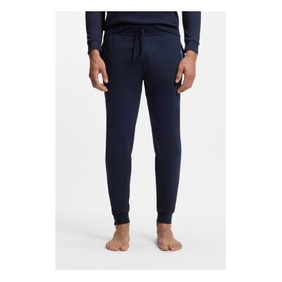 Boss für Herren. 50554784 Fleecehose Logo und marineblaue Streifen (XXL), Lässig, Sportlich, Baumwolle Boss für Herren. 50554784 Fleecehose Logo und marineblaue Streifen (XXL), Lässig, Sportlich, Baumwolle
