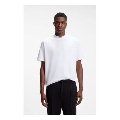 Boss für Herren. 50562120 T-Shirt Weißer Kragen (XL), Lässig, Baumwolle, Kurzarm Boss für Herren. 50562120 T-Shirt Weißer Kragen (XL), Lässig, Baumwolle, Kurzarm