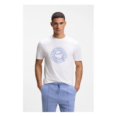 Boss für Herren. 50553648 Join Logo T-shirt weiß (XL), Lässig, Baumwolle, Kurzarm Boss für Herren. 50553648 Join Logo T-shirt weiß (XL), Lässig, Baumwolle, Kurzarm