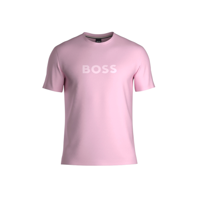 Boss für Herren. 50491706 Rosa RN-T-Shirt (M), Lässig, Baumwolle, Kurzarm Boss für Herren. 50491706 Rosa RN-T-Shirt (M), Lässig, Baumwolle, Kurzarm