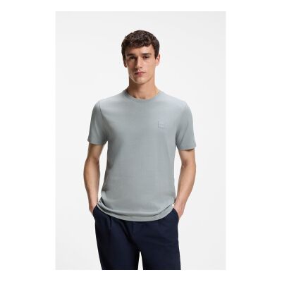 Boss für Herren. 50508584 Graues T-Shirt von Tales (XL), Lässig, Baumwolle, Kurzarm Boss für Herren. 50508584 Graues T-Shirt von Tales (XL), Lässig, Baumwolle, Kurzarm