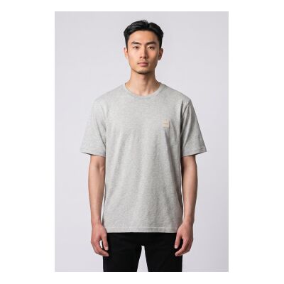 Boss für Herren. 50508584 Tales T-shirt grau (XL), Lässig, Baumwolle, Kurzarm Boss für Herren. 50508584 Tales T-shirt grau (XL), Lässig, Baumwolle, Kurzarm
