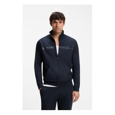 Boss für Herren. 50554779 Jacke Authentic marineblau (S), Lässig, Sportlich, Baumwolle Boss für Herren. 50554779 Jacke Authentic marineblau (S), Lässig, Sportlich, Baumwolle