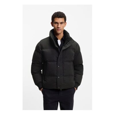 Boss für Herren. 50547565 Ocamp Jacke schwarz (50), Lässig, Polyester Boss für Herren. 50547565 Ocamp Jacke schwarz (50), Lässig, Polyester