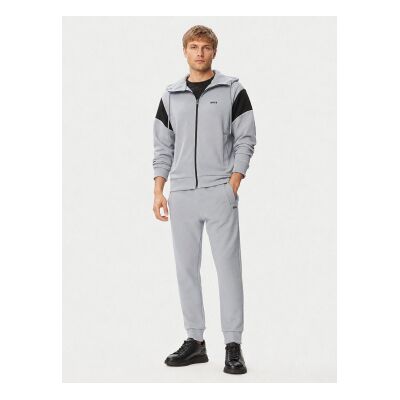 Boss für Herren. 50569918 Trainingsanzug Set grau (XL), Lässig, Baumwolle, Langarm Boss für Herren. 50569918 Trainingsanzug Set grau (XL), Lässig, Baumwolle, Langarm