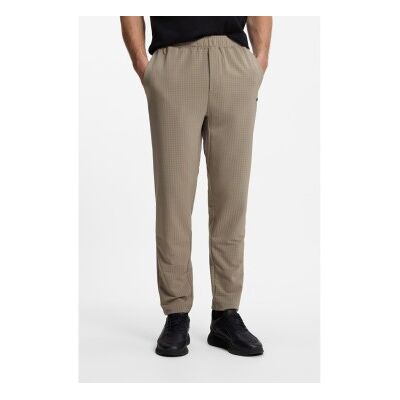 Boss für Herren. 50558503 Hose aus Stretch-Mesh-Gewebe grün (XS), Lässig, Polyester Boss für Herren. 50558503 Hose aus Stretch-Mesh-Gewebe grün (XS), Lässig, Polyester
