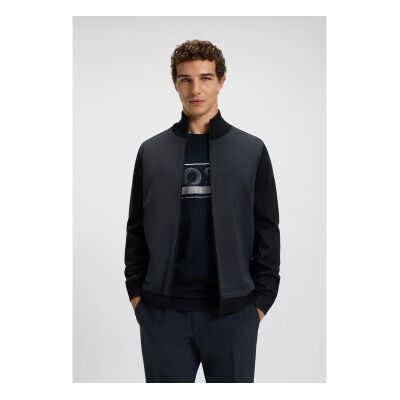 Boss für Herren. 50541951 Momentum Pullover navy (XL), Lässig, Polyester, Marine Boss für Herren. 50541951 Momentum Pullover navy (XL), Lässig, Polyester, Marine