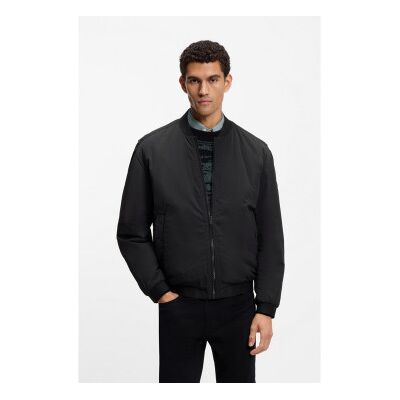 Boss für Herren. 50555846 Ovarsi Jacke schwarz (46), Lässig, Polyester Boss für Herren. 50555846 Ovarsi Jacke schwarz (46), Lässig, Polyester