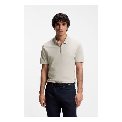Boss für Herren. 50537507 Slim Fit Poloshirt beige (XXL), Lässig, Baumwolle, Kurzarm Boss für Herren. 50537507 Slim Fit Poloshirt beige (XXL), Lässig, Baumwolle, Kurzarm