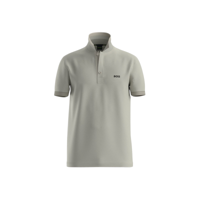 Boss für Herren. 50469055 Beiges Paddy-Poloshirt (S), Lässig, Baumwolle, Kurzarm Boss für Herren. 50469055 Beiges Paddy-Poloshirt (S), Lässig, Baumwolle, Kurzarm
