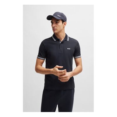 Boss für Herren. 50469055 Poloshirt Paddy navy (XXL), Blau, Lässig, Baumwolle, Kurzarm, Marine Boss für Herren. 50469055 Poloshirt Paddy navy (XXL), Blau, Lässig, Baumwolle, Kurzarm, Marine