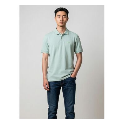 Boss für Herren. 50554574 Polo Pio (S), Lässig, Grün, Baumwolle, Kurzarm Boss für Herren. 50554574 Polo Pio (S), Lässig, Grün, Baumwolle, Kurzarm