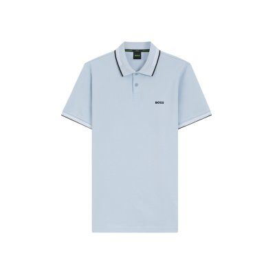 Boss für Herren. 50506193 Polo Paul (M), Blau, Lässig, Baumwolle, Kurzarm Boss für Herren. 50506193 Polo Paul (M), Blau, Lässig, Baumwolle, Kurzarm