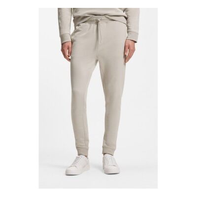 Boss für Herren. 50509303 Filzhose Logo-Applikation beige (XS), Lässig, Baumwolle Boss für Herren. 50509303 Filzhose Logo-Applikation beige (XS), Lässig, Baumwolle