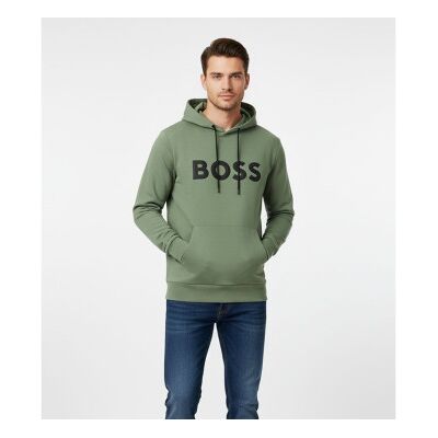 Boss für Herren. 50551457 Sweatshirt Soody Zone grün (M), Lässig, Baumwolle Boss für Herren. 50551457 Sweatshirt Soody Zone grün (M), Lässig, Baumwolle