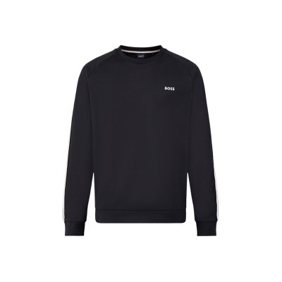 Boss für Herren. 50566972 Schwarzes Iconic-Sweatshirt (XL), Lässig, Baumwolle, Langarm Boss für Herren. 50566972 Schwarzes Iconic-Sweatshirt (XL), Lässig, Baumwolle, Langarm