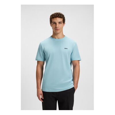 Boss für Herren. 50529941 Taddy T-shirt blau (XL), Lässig, Baumwolle, Kurzarm Boss für Herren. 50529941 Taddy T-shirt blau (XL), Lässig, Baumwolle, Kurzarm