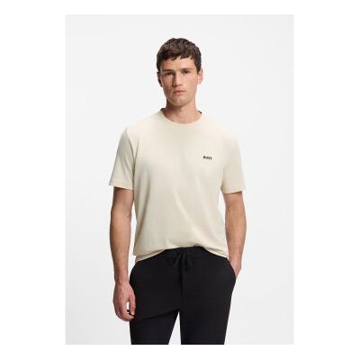 Boss für Herren. 50529941 Taddy T-shirt weiß (L), Beige, Lässig, Baumwolle, Kurzarm Boss für Herren. 50529941 Taddy T-shirt weiß (L), Beige, Lässig, Baumwolle, Kurzarm