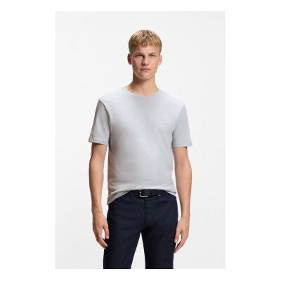 Boss für Herren. 50508584 Tales T-shirt grau (3XL), Lässig, Baumwolle, Kurzarm Boss für Herren. 50508584 Tales T-shirt grau (3XL), Lässig, Baumwolle, Kurzarm