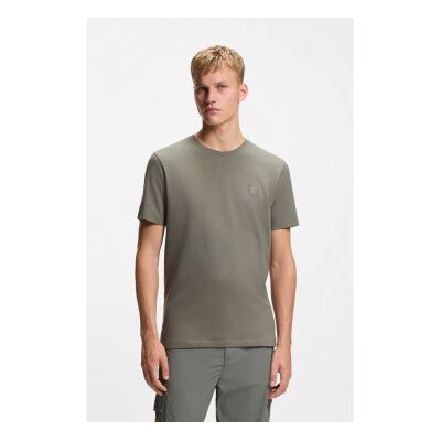 Boss für Herren. 50508584 Tales T-shirt grau (L), Lässig, Baumwolle, Kurzarm Boss für Herren. 50508584 Tales T-shirt grau (L), Lässig, Baumwolle, Kurzarm