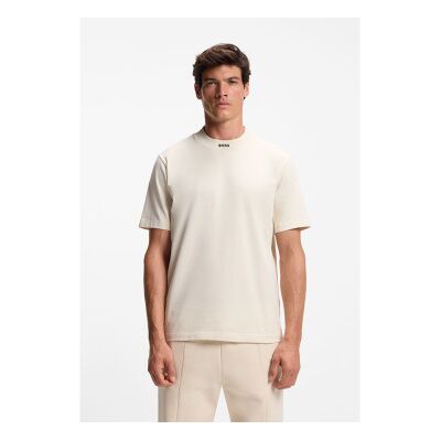 Boss für Herren. 50551139 Kragen Zone beige T-Shirt (M), Lässig, Baumwolle, Kurzarm Boss für Herren. 50551139 Kragen Zone beige T-Shirt (M), Lässig, Baumwolle, Kurzarm