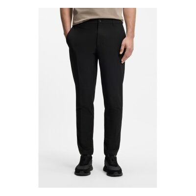 Boss für Herren. 50551949 Pendlerhose schwarz (50), Lässig, Polyester Boss für Herren. 50551949 Pendlerhose schwarz (50), Lässig, Polyester