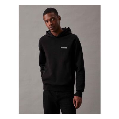 Calvin Klein für Herren. K10K113773 Sweatshirt Stacked Color Block schwarz (S), Lässig, Nachhaltig, Recycelte Baumwolle Calvin Klein für Herren. K10K113773 Sweatshirt Stacked Color Block schwarz (S), Lässig, Nachhaltig, Recycelte Baumwolle