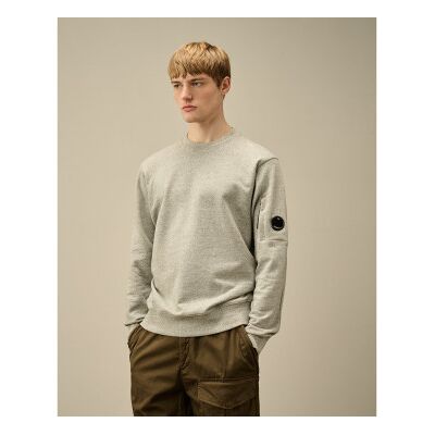 C.P. Company für Herren. RCCMSS713A005086W Diagonal Hochgezogener Pullover grau (M), Lässig, Baumwolle C.P. Company für Herren. RCCMSS713A005086W Diagonal Hochgezogener Pullover grau (M), Lässig, Baumwolle