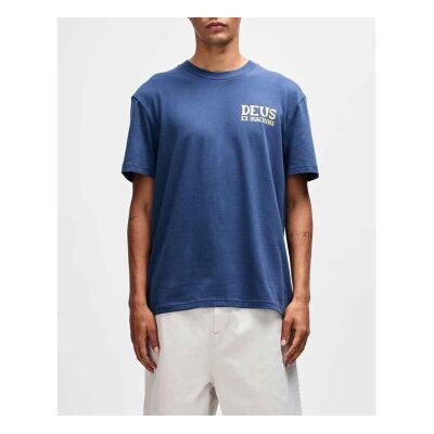 Deus Ex Machina für Herren. D261MTS324 Chinook T-shirt blau (XL), Lässig, Baumwolle, Kurzarm Deus Ex Machina für Herren. D261MTS324 Chinook T-shirt blau (XL), Lässig, Baumwolle, Kurzarm