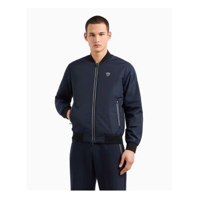 EA7 für Herren. 8NPB12_PN7LZ Premium Shield Nylon Bomber in navy (3XL), Lässig, Sportlich, Multisport, Polyester, Marine EA7 für Herren. 8NPB12_PN7LZ Premium Shield Nylon Bomber in navy (3XL), Lässig, Sportlich, Multisport, Polyester, Marine