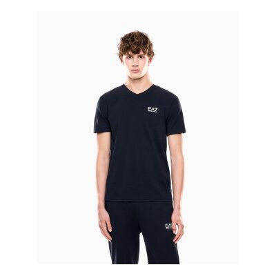 EA7 für Herren. 8NPT27_PJVQZ Identity T-shirt navy (XS), Lässig, Baumwolle, Kurzarm, Marine EA7 für Herren. 8NPT27_PJVQZ Identity T-shirt navy (XS), Lässig, Baumwolle, Kurzarm, Marine