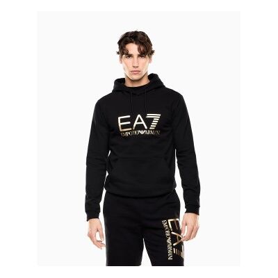 EA7 für Herren. 7M001413_AF22266 Core Identity Sweatshirt schwarz (XXL), Lässig, Baumwolle EA7 für Herren. 7M001413_AF22266 Core Identity Sweatshirt schwarz (XXL), Lässig, Baumwolle