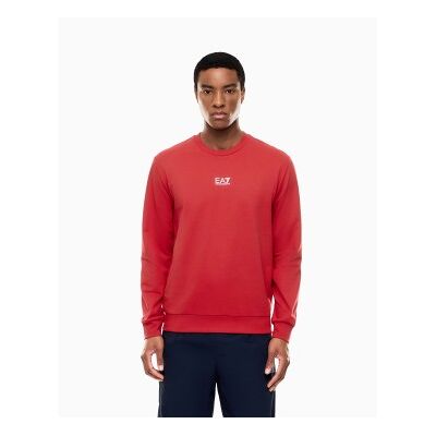 EA7 für Herren. 8NPM30_PJVRZ Sweatshirt Core Identity rot (3XL), Lässig, Sportlich, Baumwolle EA7 für Herren. 8NPM30_PJVRZ Sweatshirt Core Identity rot (3XL), Lässig, Sportlich, Baumwolle