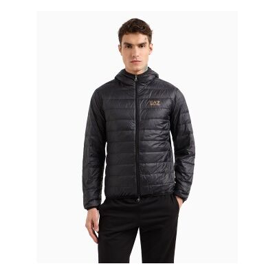 EA7 Unisex. 8NPB24_PNGPZ Faltbare Daunenjacke Core Identity schwarz (XXL), Lässig, Polyamid EA7 Unisex. 8NPB24_PNGPZ Faltbare Daunenjacke Core Identity schwarz (XXL), Lässig, Polyamid